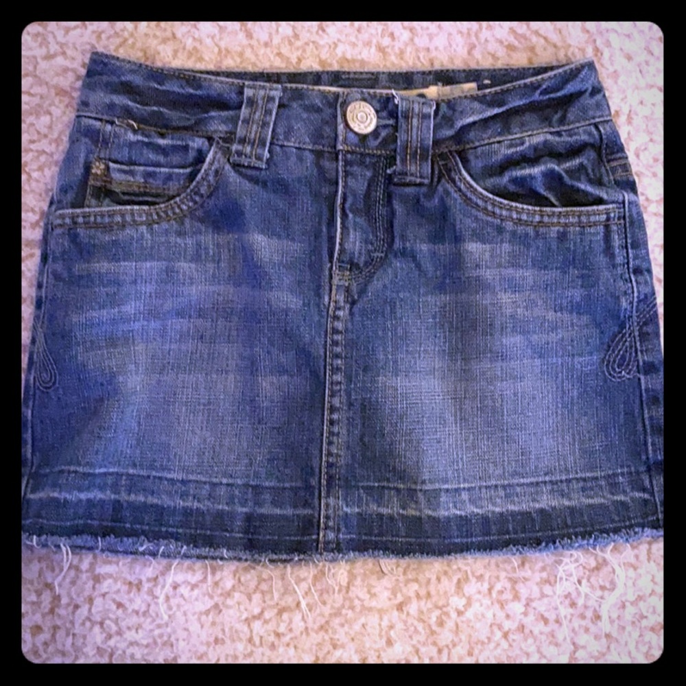 Timeless Denim Mini Skirt